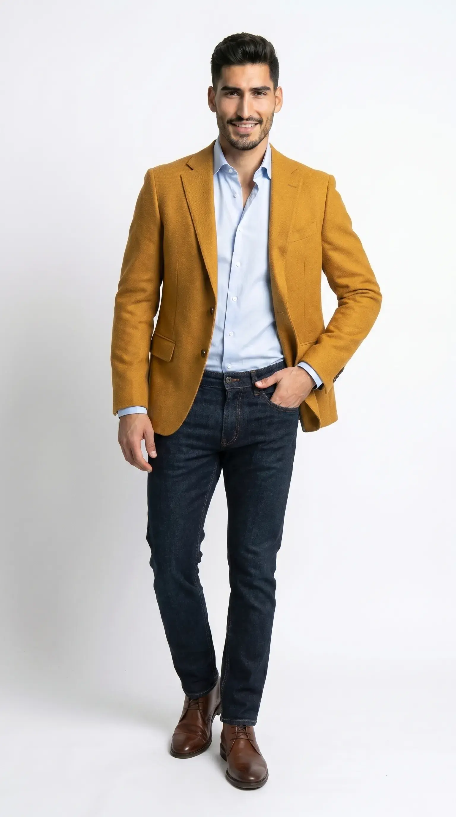 Textured Tweed Blazer - Image 5