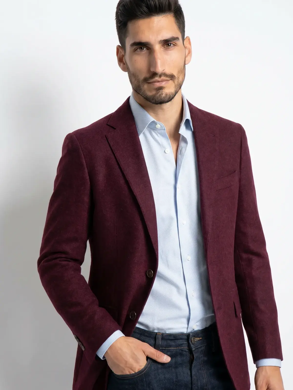 Textured Tweed Blazer