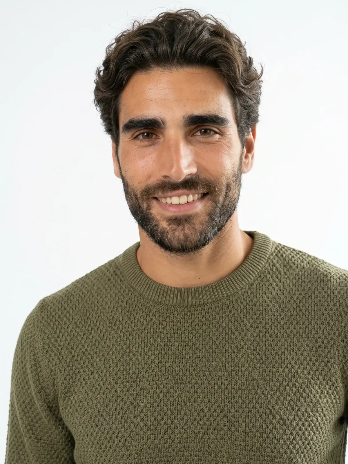 Honeycomb Knit Sweater