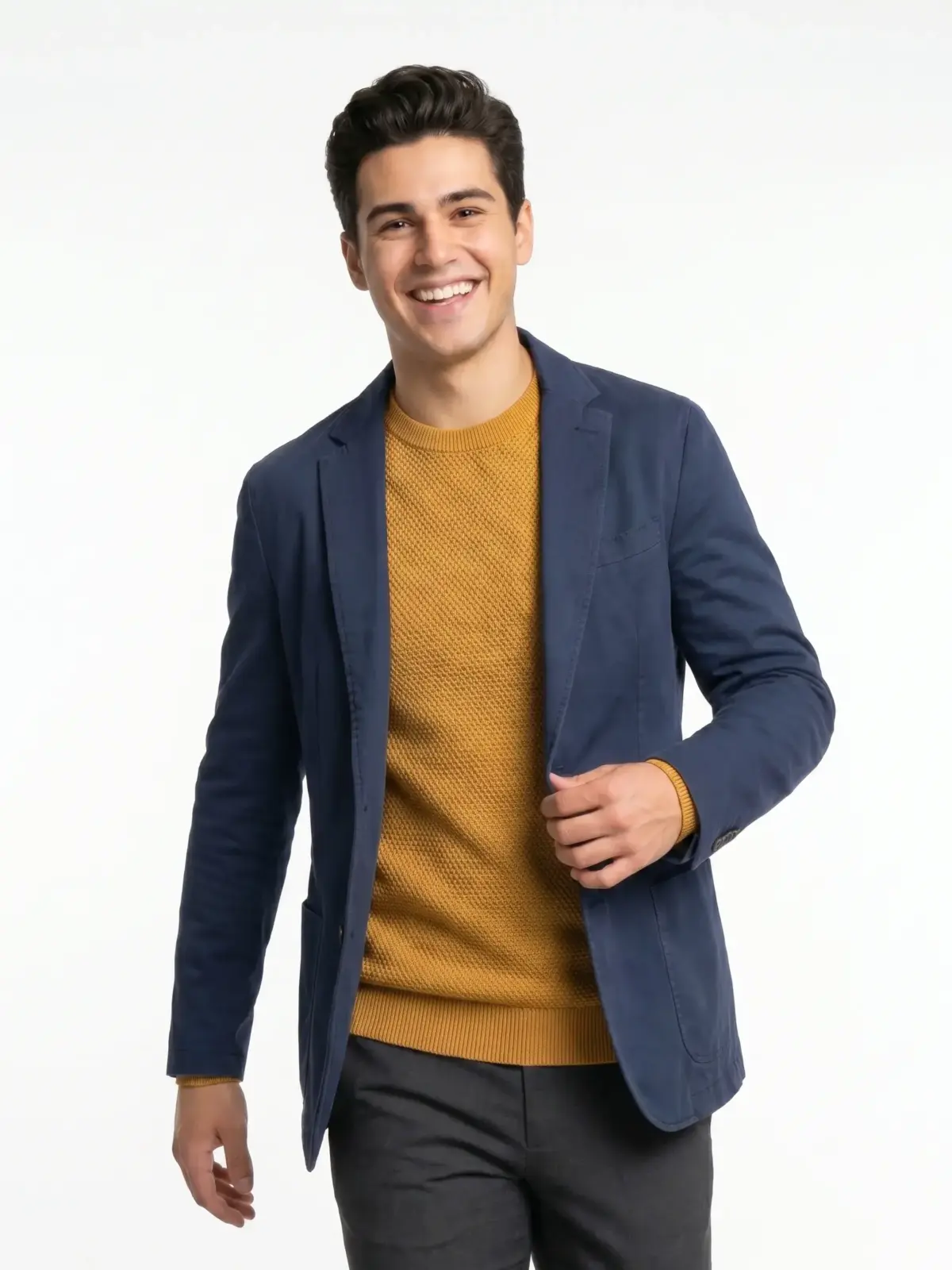 Casual Corduroy Blazer