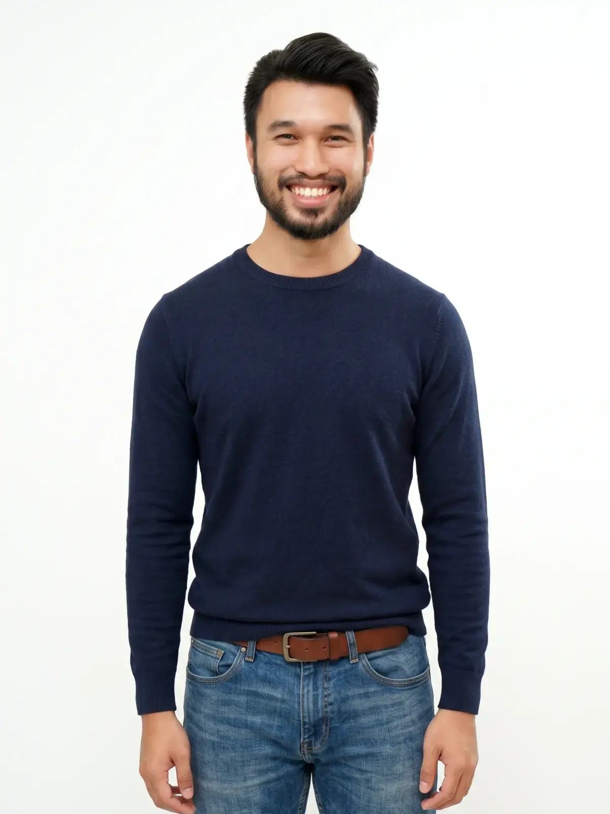 Crewneck Knit Sweater
