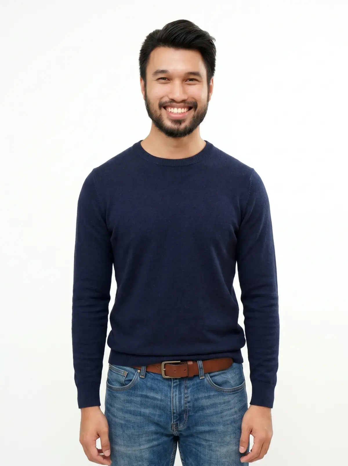 Crewneck Knit Sweater