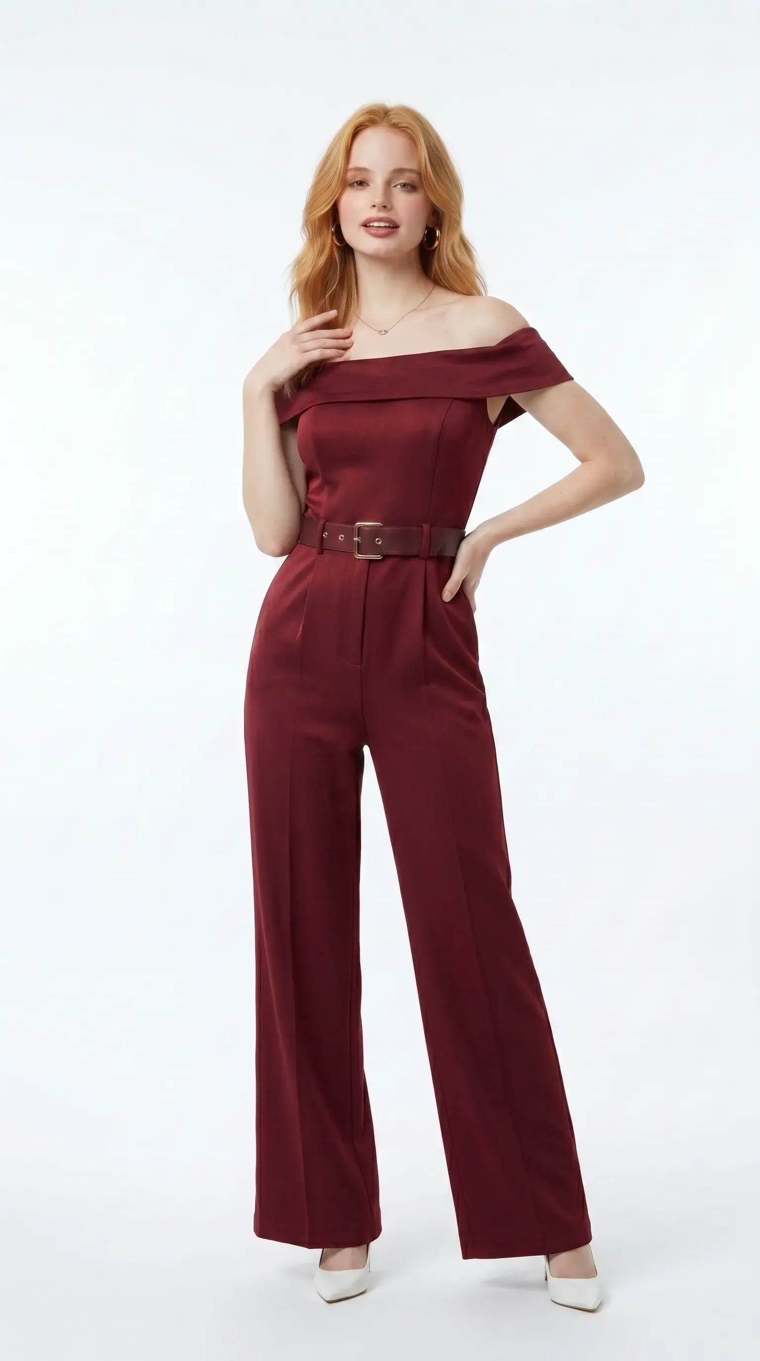 Off-the-Shoulder Jumpsuit - Image 2