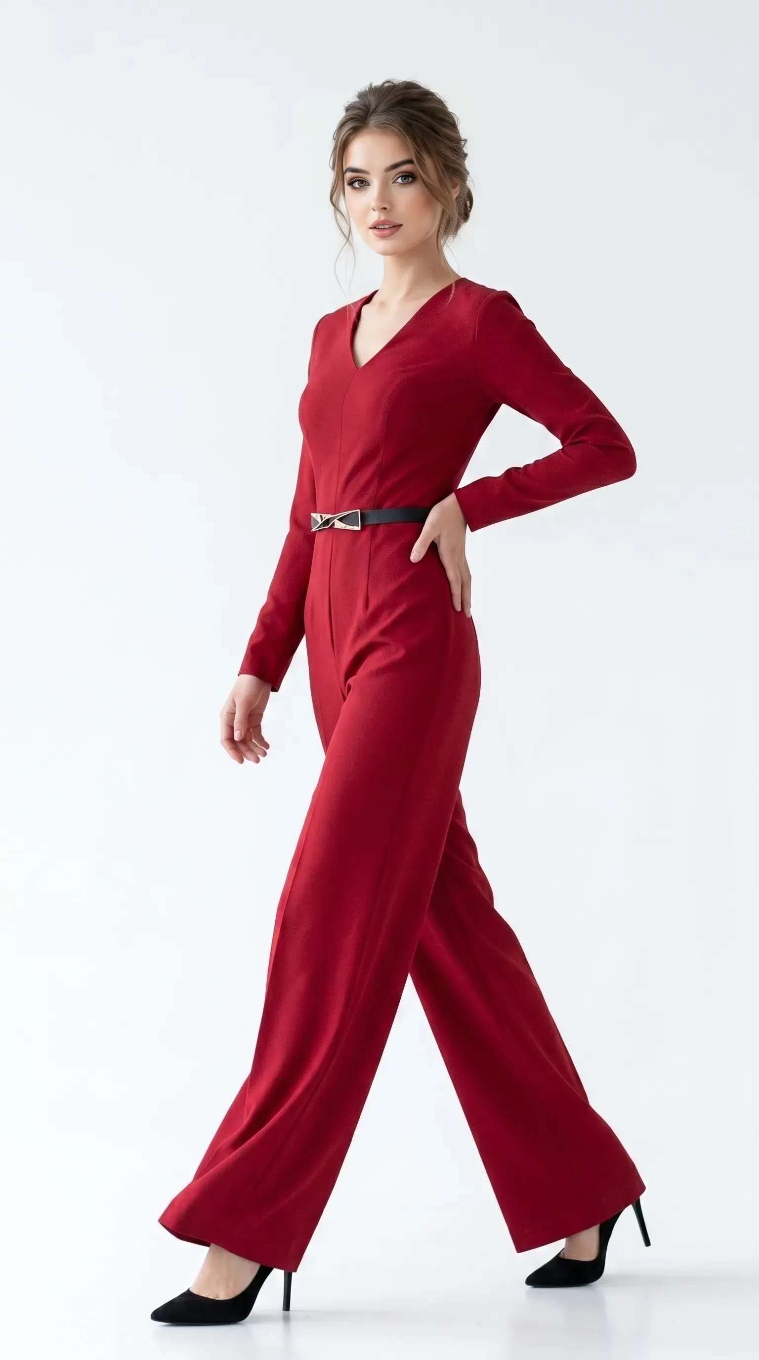 Wide-Leg Elegant Jumpsuit - Image 2